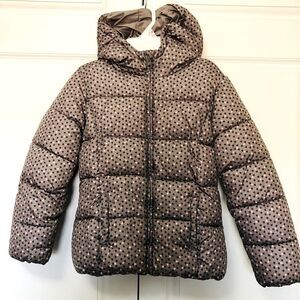 Sfera Girls’ Mini-hearts Puffer Jacket 